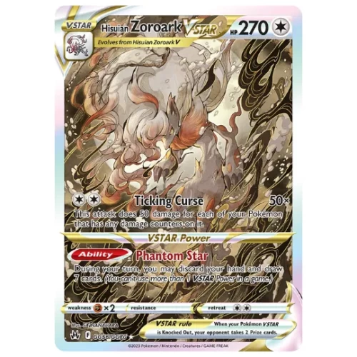 Hisuian Zoroark VSTAR - Crown Zenith